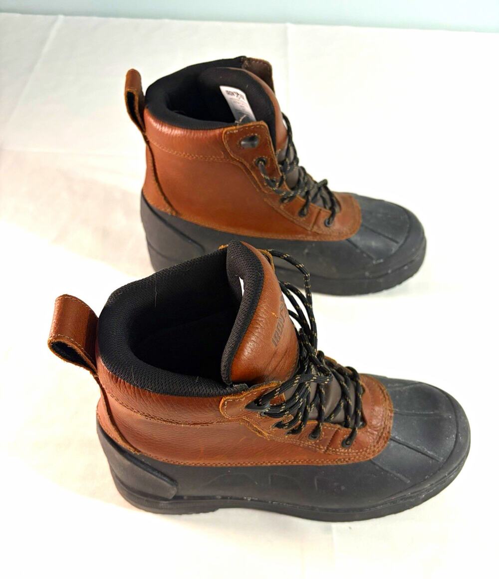 Iron Age IA9650 EH Safety Work Boots Brown/Black Men's 10 Wide (E/W)
